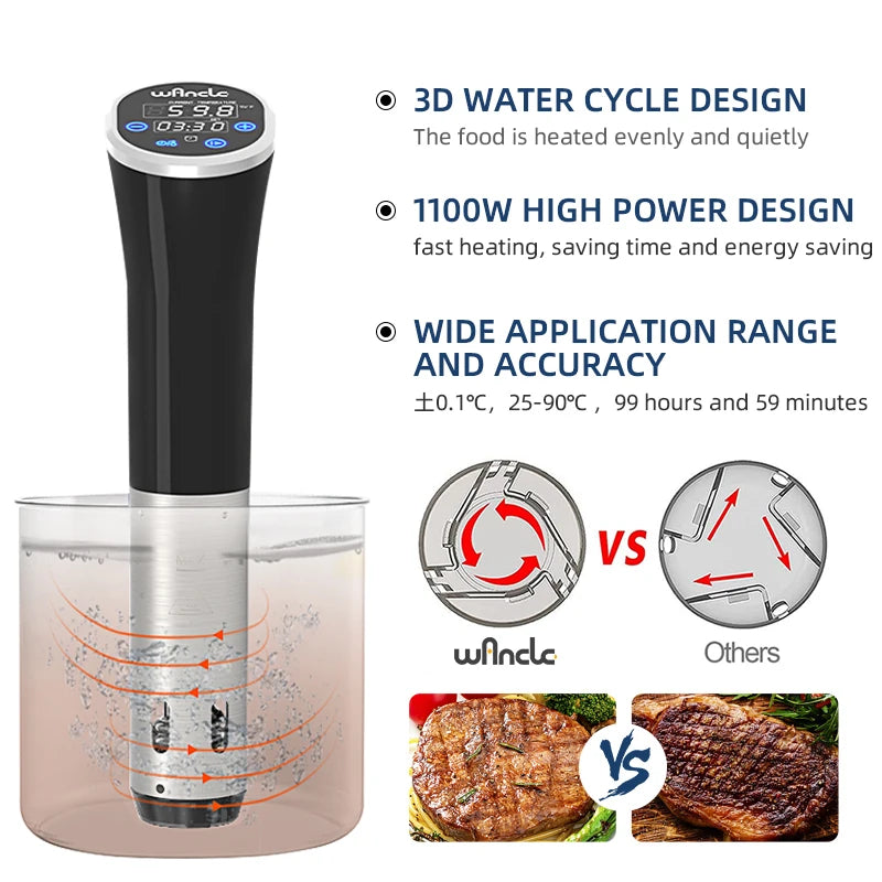 Finds for Home® Cooker LCD Touch Immersion Circulator